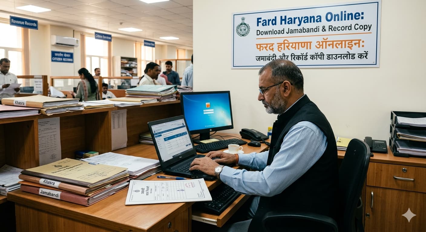 Fard Haryana Online Download Jamabandi & Record Copy