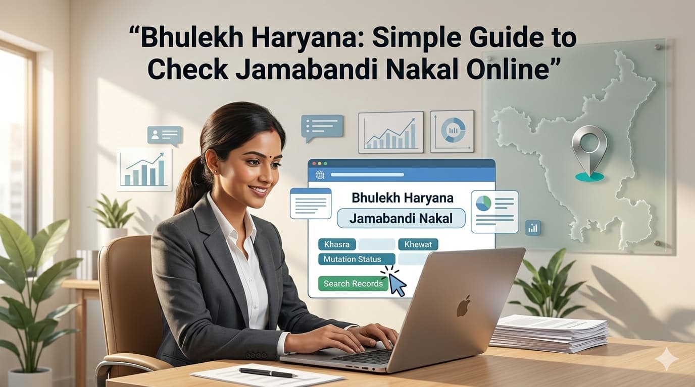 Bhulekh Haryana Check Jamabandi Nakal Online Easily