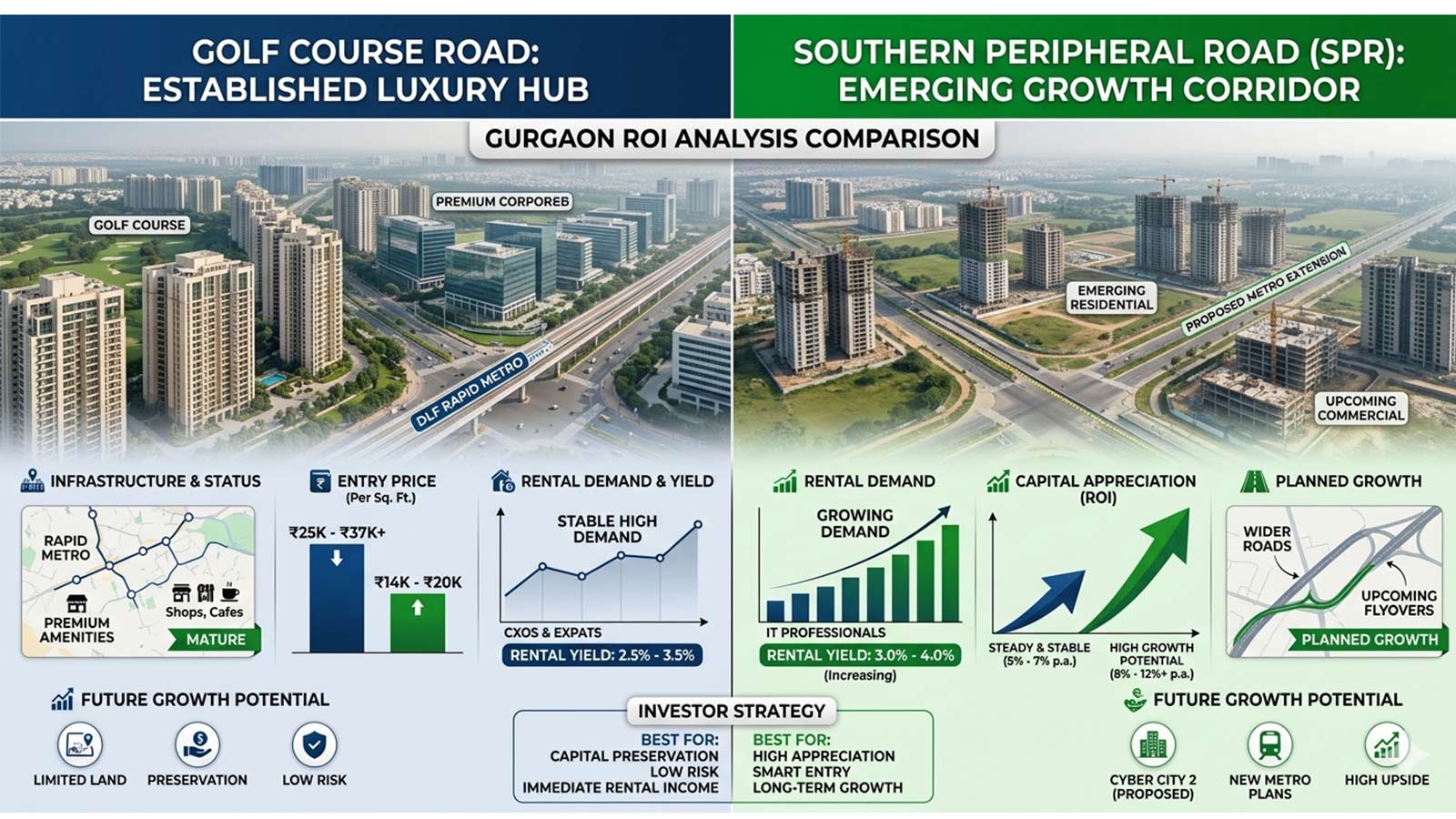 A Comparative ROI Analysis of Golf Course Road vs SPR