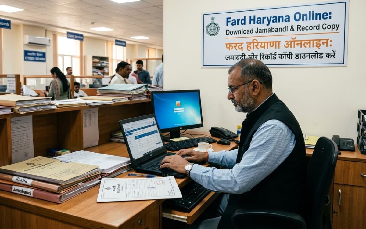 Fard Haryana Online: Download Jamabandi & Record Copy