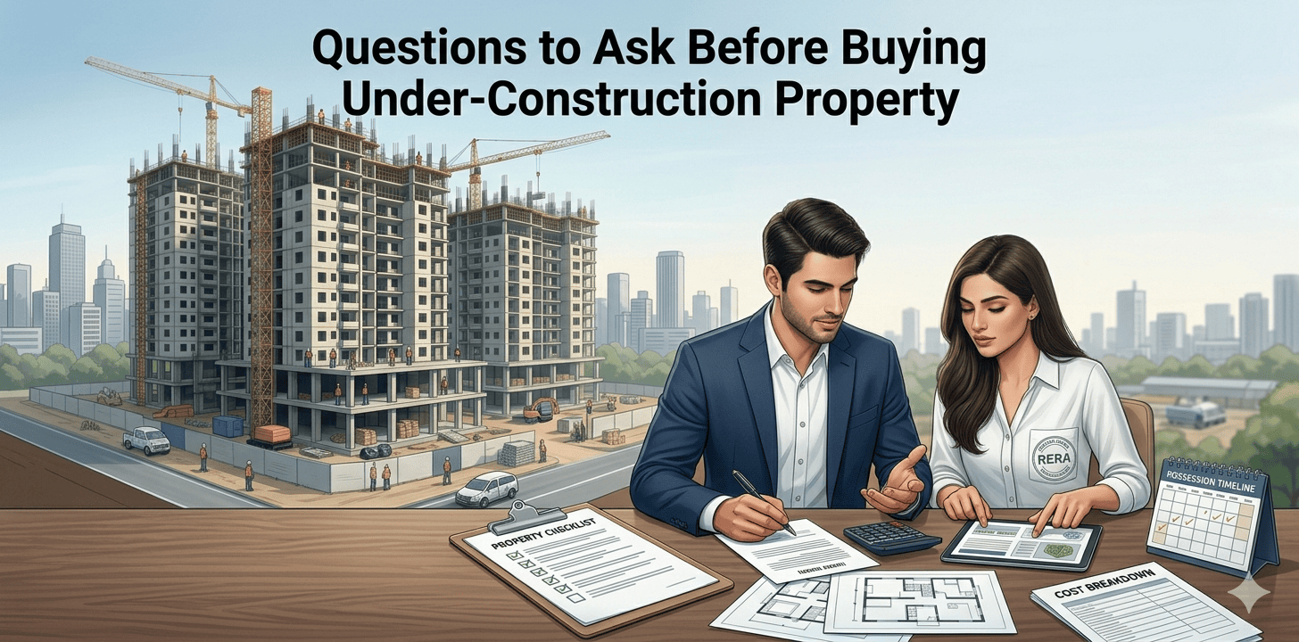 Questions to Ask Before Buying Under-Construction Property (2026 Guide)