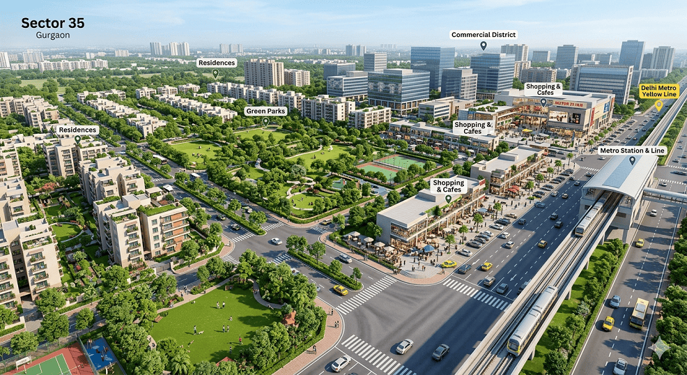 Sector 35 Gurgaon