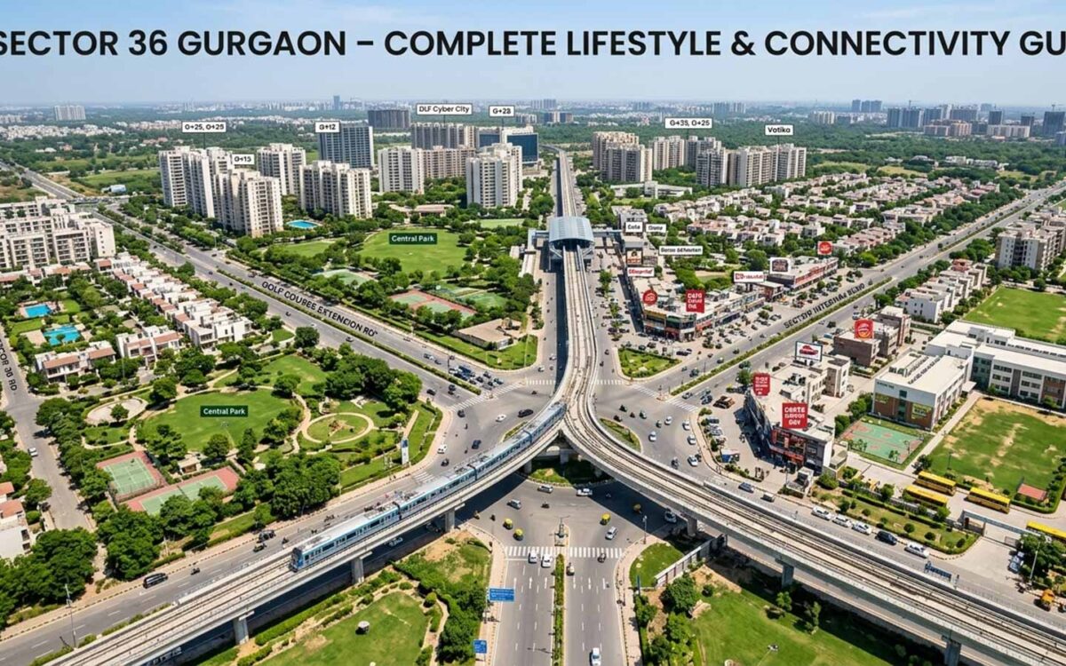 Sector 36 Gurgaon – Complete Lifestyle & Connectivity Guide