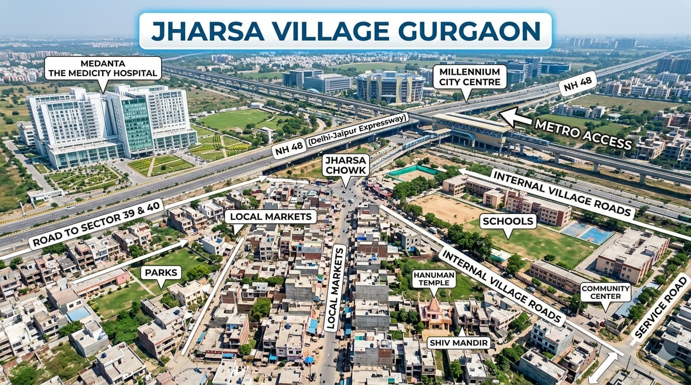 Jharsa Village Gurgaon