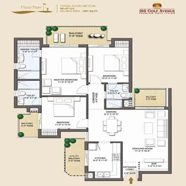 CHD 106 Golf Avenue Sector 106 Gurgaon