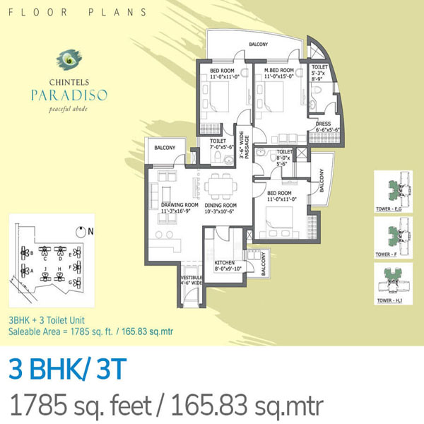 chintel paradiso sector 109 , Gurgaon