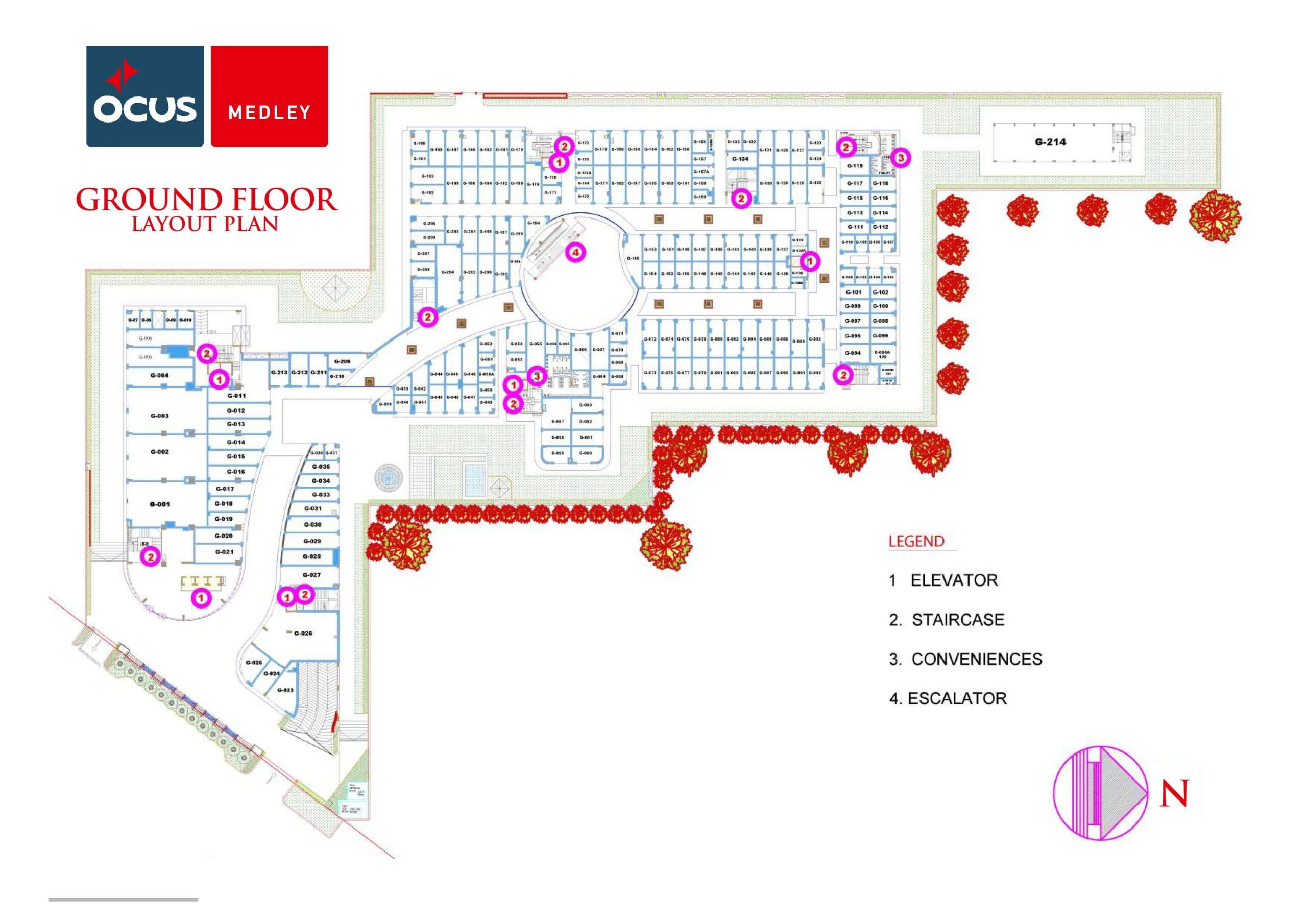ocus medley floor plans