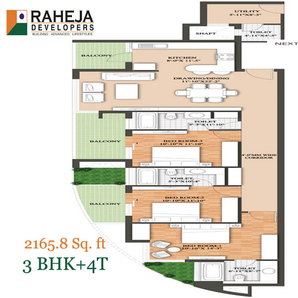 Raheja Revanta in Sector 78 Gurgaon