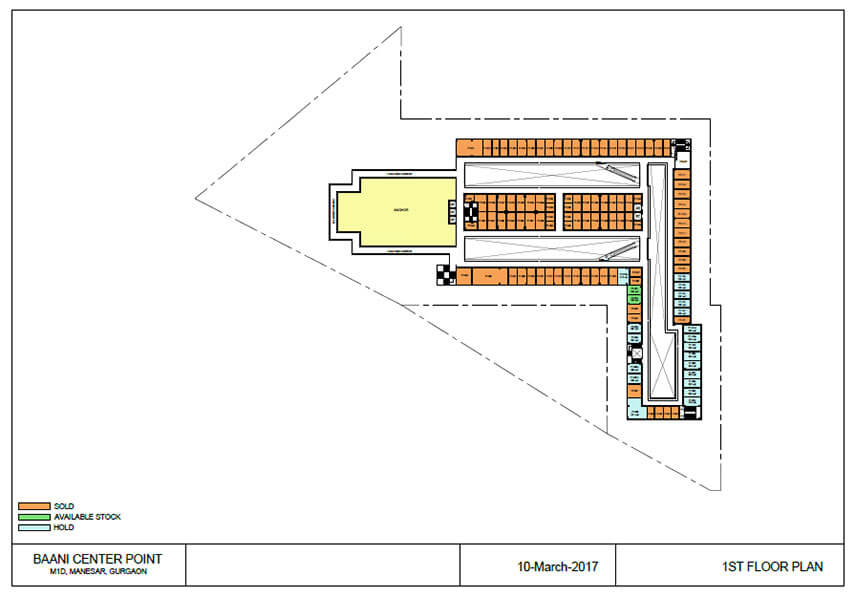 baani center point floor plans