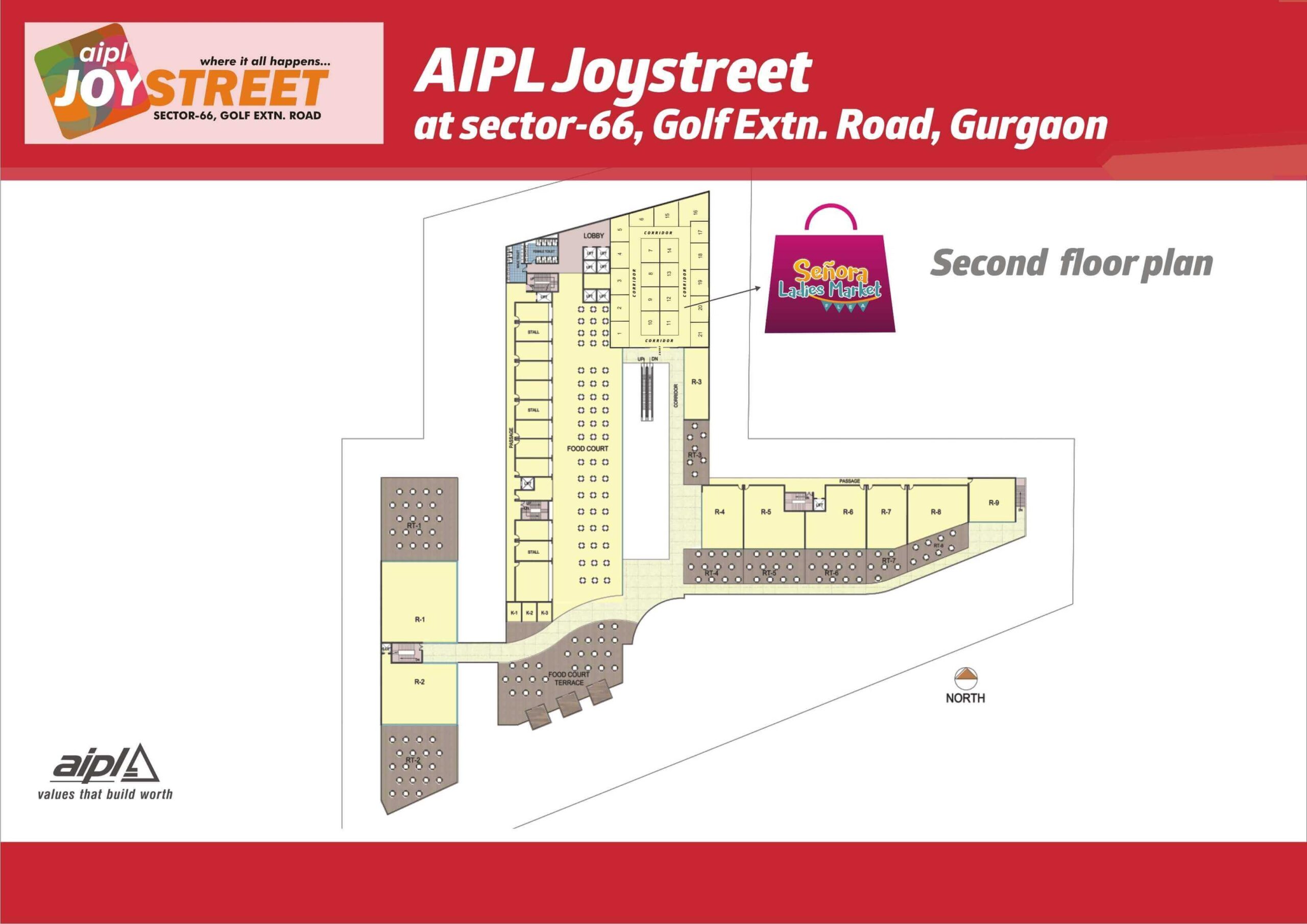 aipl joy street floor plan